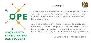 OPE – Sessão Pública (convite)