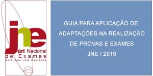 Guia para aplicação de adaptações na realização de provas e exames – 2019