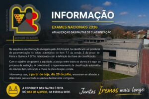Atualização – Exame Nacional de Física e Química A