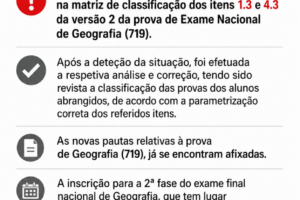 Informação – Exame Nacional de Geografia (719)