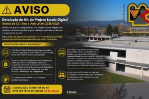 Devolução do Kit do Projeto Escola Digital